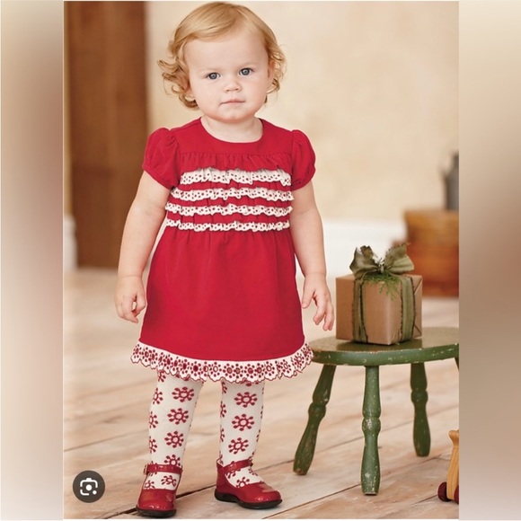 Hanna Andersson Red Corduroy Dress - Picture 11 of 12